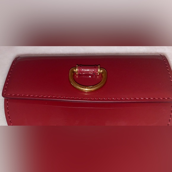 Authentic Burberry D-ring Patent leather coin case - Picture 8 of 11